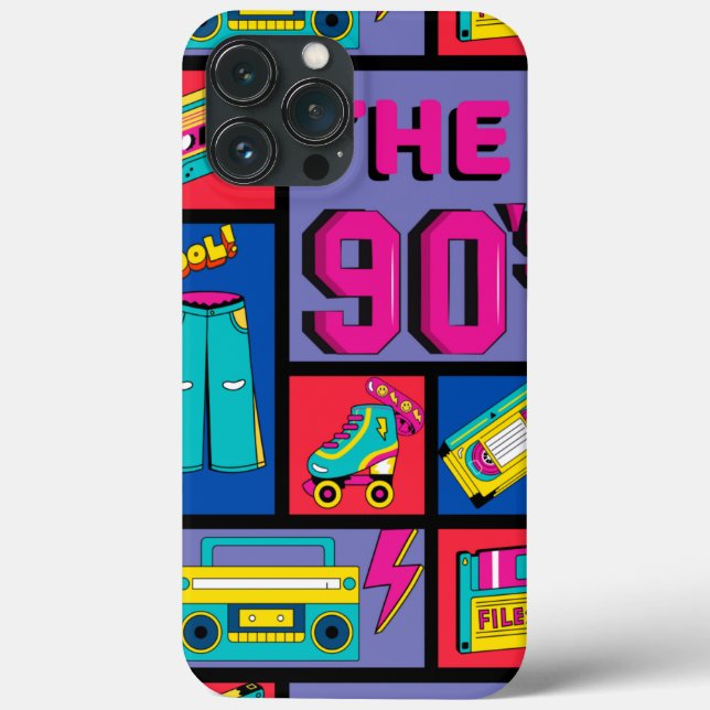 Die 90er Jahre Case-Mate iPhone Hülle (Rückseite)