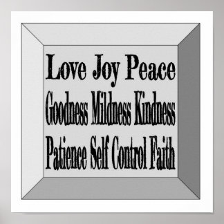 Die 9 Früchte Poster