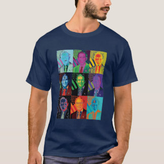 Die 9 Gesichter von Bush-T - Shirt