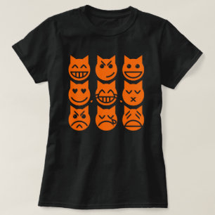 Die 9 Leben der Emoji-Katze T-Shirt