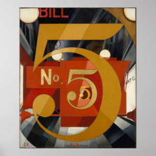 Die Abbildung 5 in Gold (1928) Poster