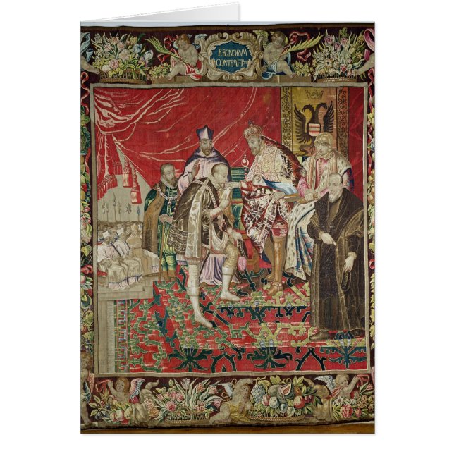 Die Abdankung von Charles V (Vorne)