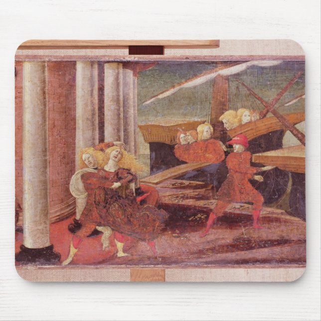 Die Abduktion von Helen, c.1470 Mousepad (Vorne)