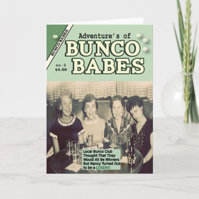 Die Abenteuer von Bunco Babes 2 Karte (Vorderseite)