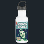 Die Abenteuer von Bunco Babys Trinkflasche<br><div class="desc">Vintages Art-Comic-Buch "die Abenteuer von Bunco Babys" grafische Grafik durch Artinspired.  Spaß Bunco inspirierte Ausrüstungsbeschreibungen eine Frau,  die erwägt,  dass sie den Preis für das meiste Buncos gewinnen kann.  Spaß für alle Bunco Gruppen.  Kauf als a oder Preis!</div>