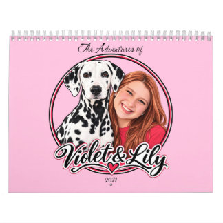 Die Abenteuer von Lily & Violet Kalender