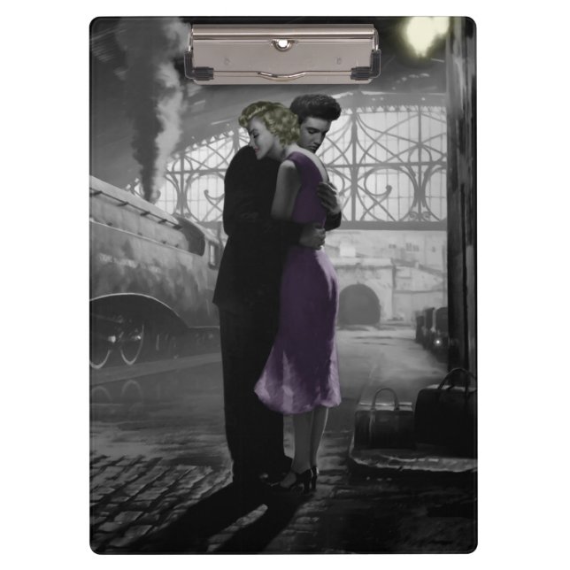 Die Abfahrt der Liebe Klemmbrett (Vorderseite)