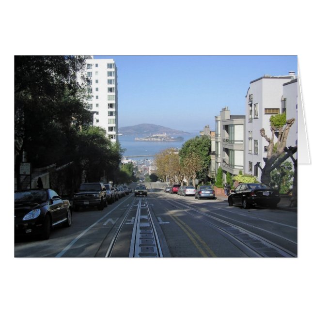 Die abfallenden Straßen von San Francisco (Vorderseite (Horizontal))