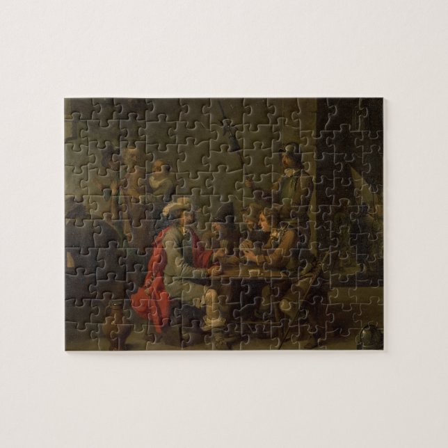 Die Ablehnung von St Peter, 1646 (Öl auf Leinwand) (Horizontal)