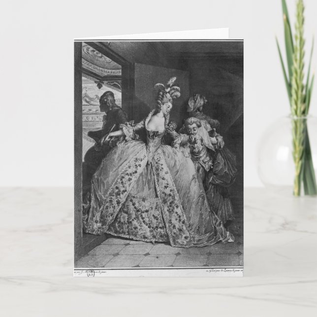 Die Abschiede Karte (Vorderseite)