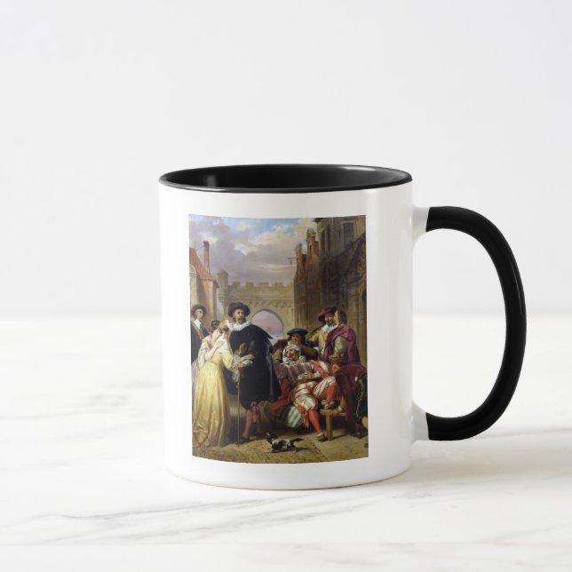 Die abschließende Szene von 'Les Fourberies de Tasse (Rechts)