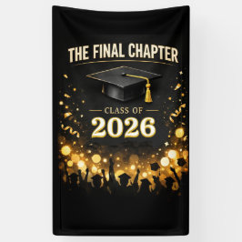 Die Abschlussparty zum letzten Kapitel Elegant Banner