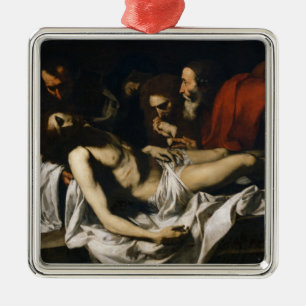 Die Absetzung 2 Silbernes Ornament