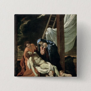 Die Absetzung, c.1630 Button