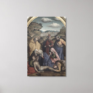Die Absetzung (Öl auf Leinwand) Leinwanddruck