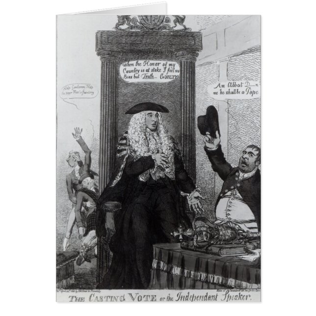 Die Abstimmung über das Casting oder der unabhängi (Vorne)