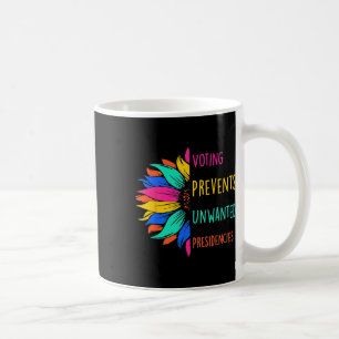Die Abstimmung verhindert unerwünschte Präsidentsc Kaffeetasse