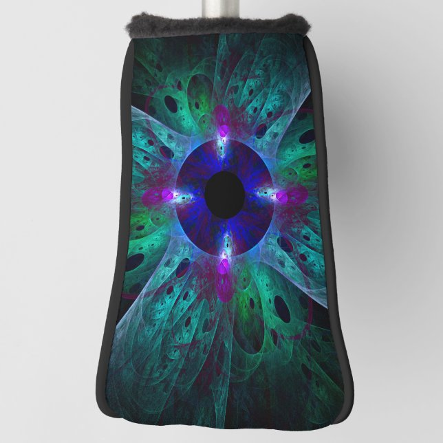 Die Abstrakte Kunst der Augen Golf Headcover (Rotieren 90)