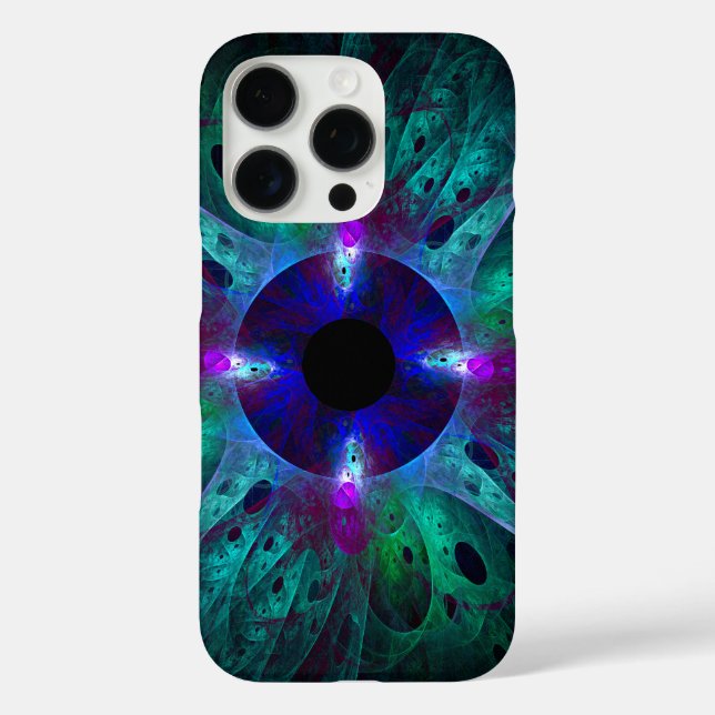 Die Abstrakte Kunst der Augen iPhone 16 Pro Hülle (Rückseite)