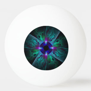 Die Abstrakte Kunst der Augen Tischtennisball