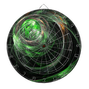 Die Abstrakte Kunst der Welt Dartscheibe
