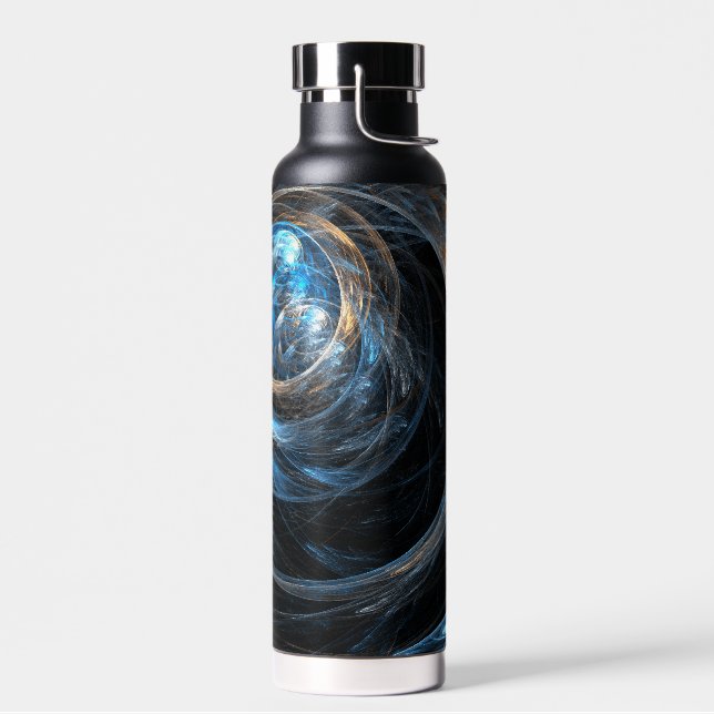 Die Abstrakte Kunst der Welt Trinkflasche (Links)