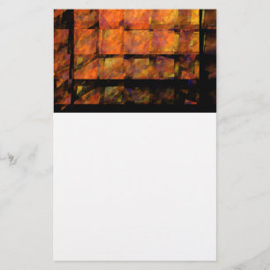 Die Abstrakte Kunstgeschichte der Wall Briefpapier