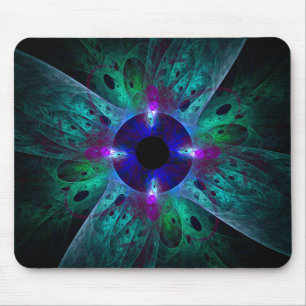 Die Abstrakte Kunstmousepad des Auges Mousepad
