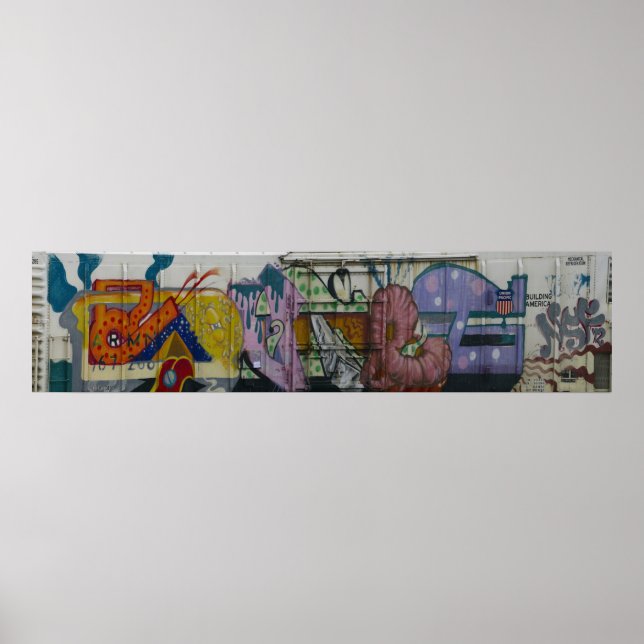 Die Abstrakte Seite. Poster (Vorne)