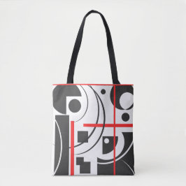 Die abstrakte Tasche im Design