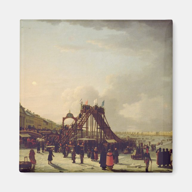 Die Achterbahnen an der Neva in St. Magnet (Vorne)