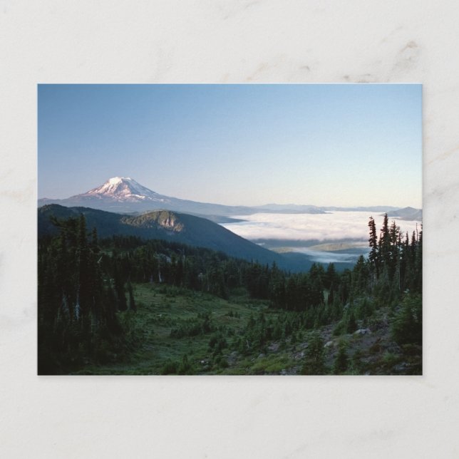 Die Adams der Ziegengesteine Wilderness, WA Postkarte (Vorderseite)