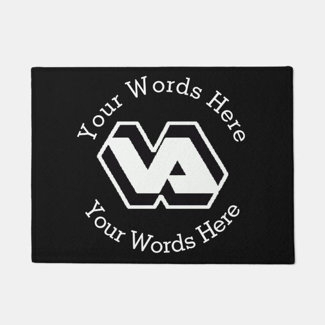 Die Administration der US-Kriegsveteranen hat eine Fußmatte (Vorderseite)