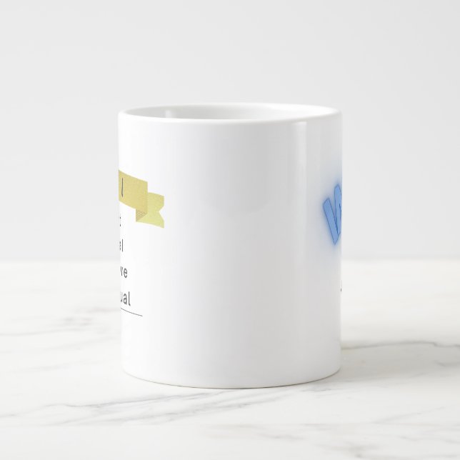 Die Adorable Specialty-Tasse der INTP-Persönlichke Jumbo-Tasse (Vorderseite)