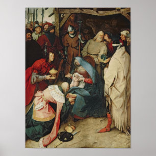 Die Adoration der Könige, 1564 Poster