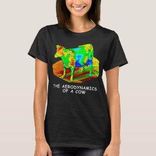 Die Aerodynamik einer Kuh T-Shirt
