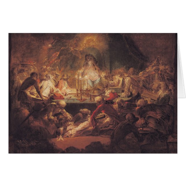 Die Affe-Freimaurer (Vorderseite (Horizontal))