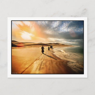 Die afrikanische Flut auf der Postkarte