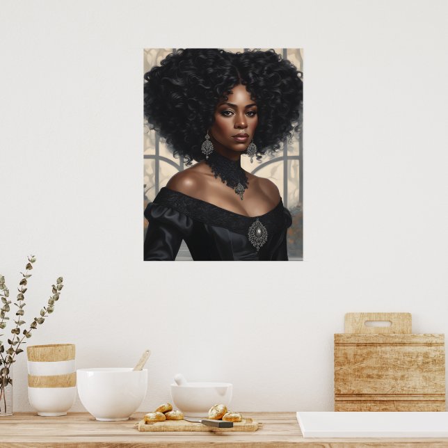 Die afrikanische Herzogin Poster (Küche)