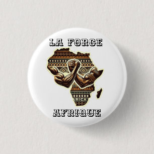 Die afrikanische Macht für Frauen Button