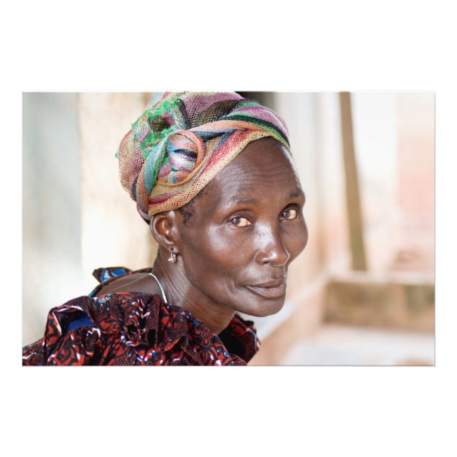 Die afrikanischen Frauen. Fotodruck (Vorne)