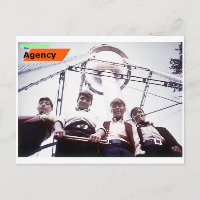 Die Agentur Postcard Postkarte (Vorderseite)