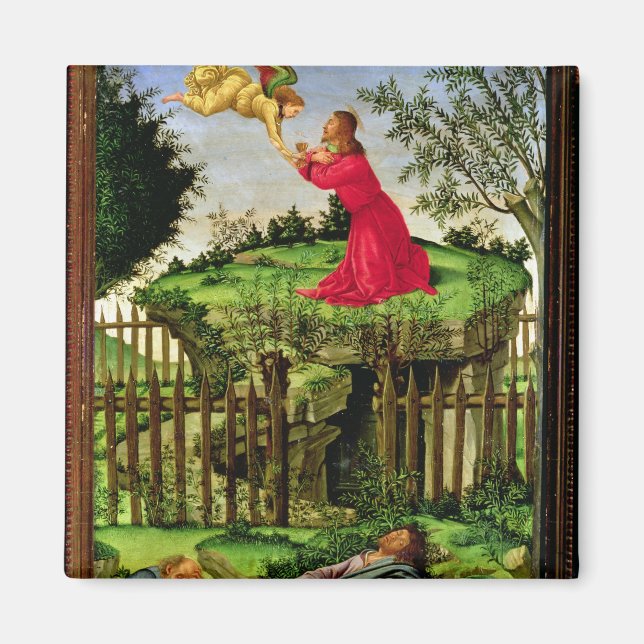 Die Agonie im Garten, um 1500 Magnet (Vorne)