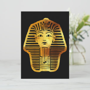 Die ägyptische Goldene Tutanchamun-Maske Ankündigung