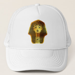 Die ägyptische Goldene Tutanchamun-Maske Truckerkappe