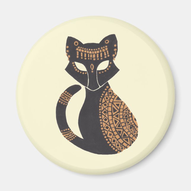 Die ägyptische Katze Magnet (Vorne)