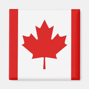 Die Ahornblattflagge von Kanada Magnet