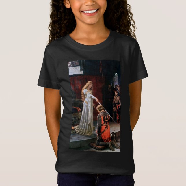 Die Akkolade von Edmund Blair Leighton T-Shirt (Vorderseite)