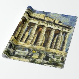 Die Akropolis in Athen Geschenkpapier