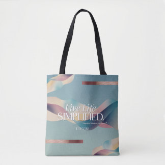 Die aktualisierte ~ Live Life Simplified-Tasche Tasche
